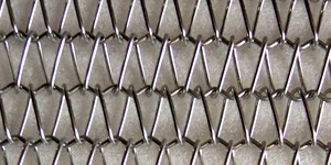 Spiral decorative mesh flat wire mesh CT-7026